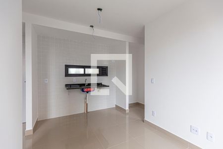 Sala/Cozinha de apartamento à venda com 2 quartos, 37m² em Vila Valparaiso, Santo André