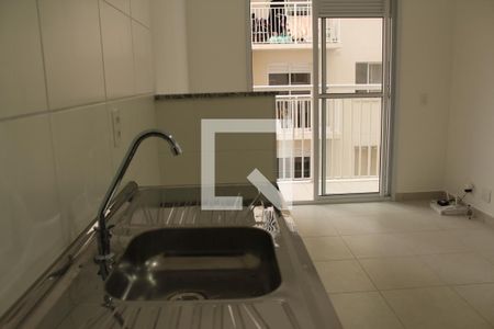 Cozinha de apartamento à venda com 2 quartos, 38m² em Barra Funda, São Paulo