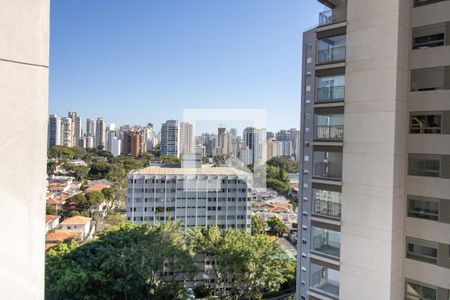 Suíte- vista de apartamento para alugar com 2 quartos, 65m² em Indianópolis, São Paulo