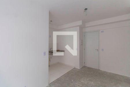 Sala e Cozinha Integrada  de apartamento à venda com 2 quartos, 38m² em Vila Ré, São Paulo