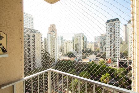 Varanda da Sala de apartamento para alugar com 2 quartos, 70m² em Vila Olímpia, São Paulo