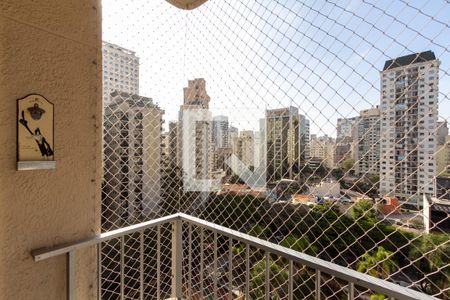 Varanda da Sala de apartamento para alugar com 2 quartos, 70m² em Vila Olímpia, São Paulo