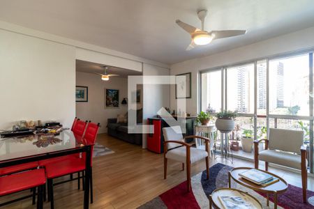 Sala de apartamento para alugar com 3 quartos, 117m² em Perdizes, São Paulo