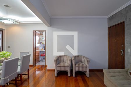 Sala de apartamento à venda com 4 quartos, 160m² em União, Belo Horizonte