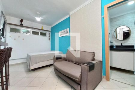 Sala de apartamento para alugar com 1 quarto, 38m² em Centro, Campinas