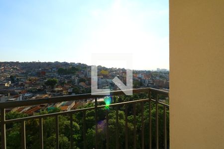 Sacada da Sala de apartamento à venda com 3 quartos, 60m² em Parque São Vicente, Santo André