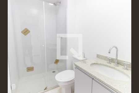 Banheiro de apartamento à venda com 1 quarto, 21m² em Belenzinho, São Paulo