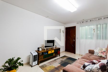 Sala de casa para alugar com 2 quartos, 80m² em Vila Lucinda, Santo André