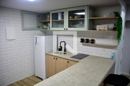 Cozinha de kitnet/studio à venda com 1 quarto, 37m² em Centro Capital, São Paulo