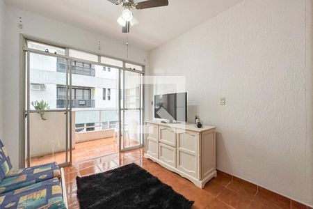 Sala de apartamento para alugar com 3 quartos, 119m² em Balneario Cidade Atlantica, Guarujá