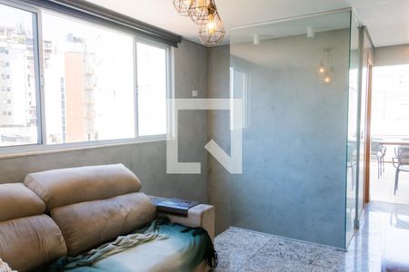 Sala 2 de apartamento à venda com 3 quartos, 156m² em Carmo, Belo Horizonte