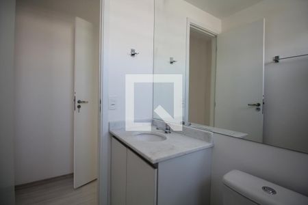 Banheiro da Suíte de apartamento à venda com 2 quartos, 54m² em Ipiranga, São Paulo