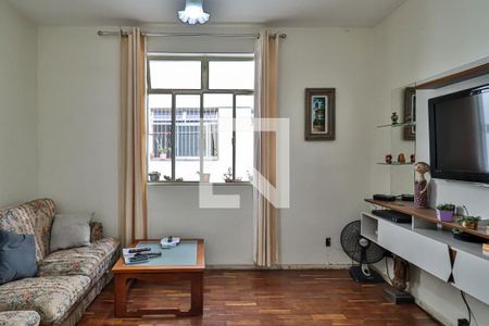 Sala de Estar de apartamento à venda com 3 quartos, 110m² em Serra, Belo Horizonte