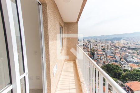 Varanda   de apartamento à venda com 1 quarto, 30m² em Parque Vitória, São Paulo