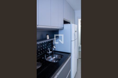 Cozinha de apartamento à venda com 1 quarto, 24m² em Vila Buarque, São Paulo