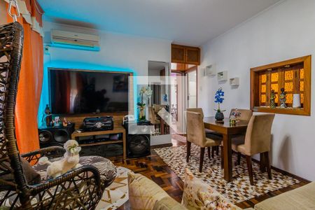 Sala de apartamento à venda com 2 quartos, 75m² em Cristal, Porto Alegre