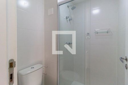 Banheiro de kitnet/studio para alugar com 1 quarto, 27m² em Vila Mariana, São Paulo