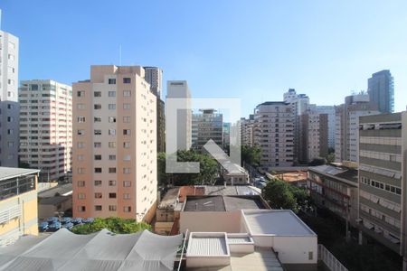 Vista Sala de apartamento para alugar com 3 quartos, 121m² em Itaim Bibi, São Paulo