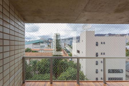 Varanda de apartamento à venda com 4 quartos, 185m² em São Pedro, Belo Horizonte