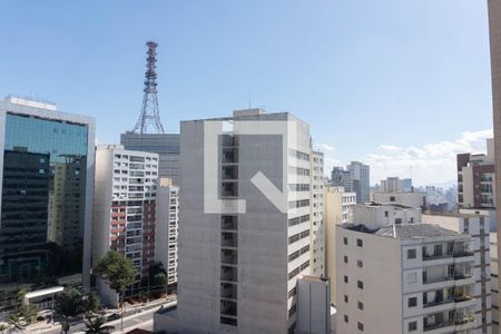 Vista da Sala de apartamento à venda com 3 quartos, 107m² em Bela Vista, São Paulo