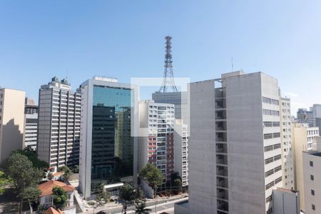 Vista da Sala de apartamento à venda com 3 quartos, 107m² em Bela Vista, São Paulo