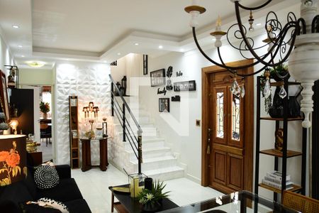 Sala de casa de condomínio para alugar com 3 quartos, 220m² em Jardim Rio das Pedras, Cotia