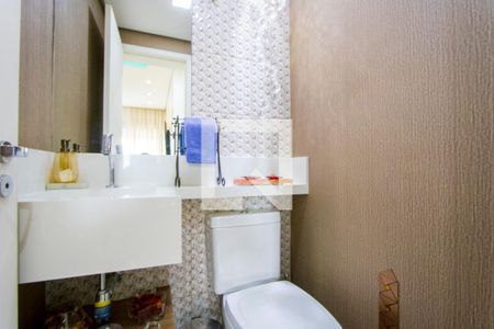 Lavabo de apartamento para alugar com 2 quartos, 87m² em Vila Homero Thon, Santo André