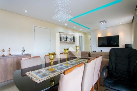 Sala de apartamento para alugar com 2 quartos, 87m² em Vila Homero Thon, Santo André