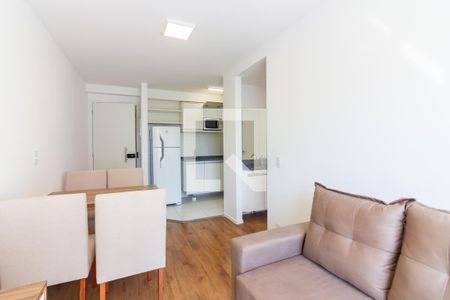 Sala  de apartamento à venda com 1 quarto, 33m² em Vila Yara, Osasco