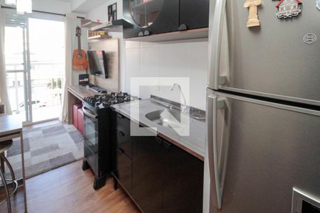 Cozinha e Área de Serviço de apartamento para alugar com 1 quarto, 28m² em Vila Alpina, São Paulo