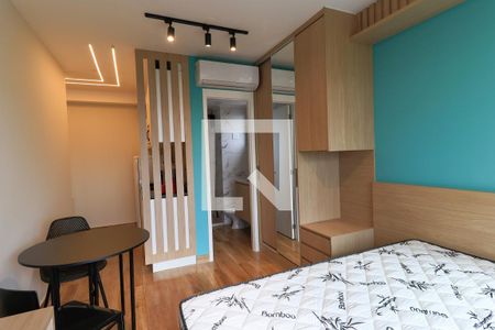 Sala/Quarto de kitnet/studio para alugar com 1 quarto, 25m² em Brooklin, São Paulo