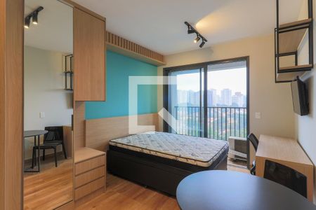 Studio para alugar com 25m², 1 quarto e sem vagaSala/Quarto