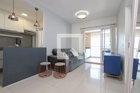 Sala de apartamento à venda com 1 quarto, 53m² em Vila Gertrudes, São Paulo