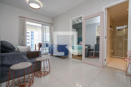 Sala de apartamento à venda com 1 quarto, 53m² em Vila Gertrudes, São Paulo