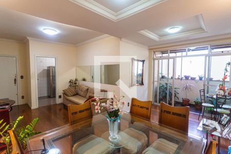 Sala de apartamento à venda com 3 quartos, 119m² em União, Belo Horizonte