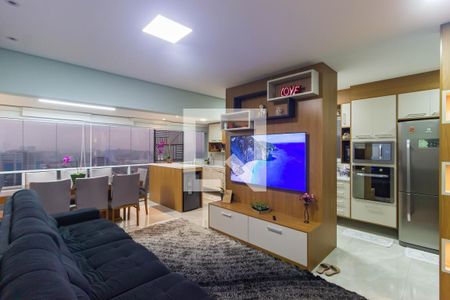 Sala de apartamento à venda com 2 quartos, 96m² em Vila Osasco, Osasco