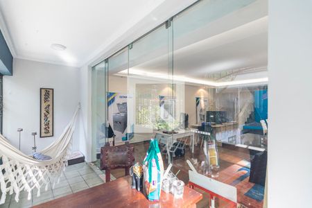 Varanda da Sala de casa para alugar com 3 quartos, 350m² em Vila Alice, Santo André