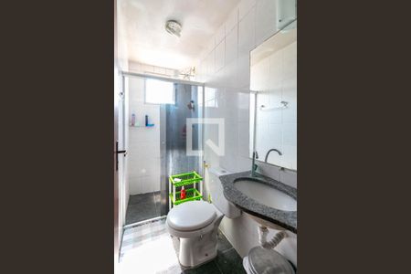 Banheiro Social de apartamento à venda com 4 quartos, 86m² em Buritis, Belo Horizonte