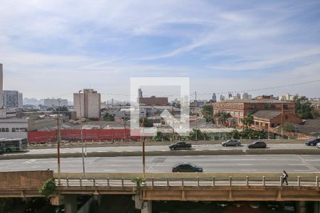 Vista da Sala de apartamento para alugar com 1 quarto, 33m² em Barra Funda, São Paulo