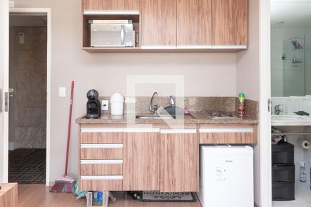 Sala/Cozinha de apartamento à venda com 1 quarto, 42m² em Centro, Guarulhos