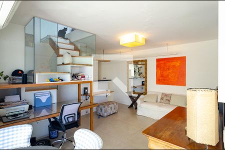 Sala de apartamento à venda com 1 quarto, 104m² em Vila Clementino, São Paulo