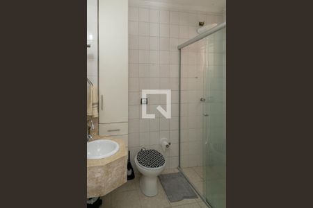 Banheiro  de apartamento à venda com 1 quarto, 42m² em Centro, São Bernardo do Campo