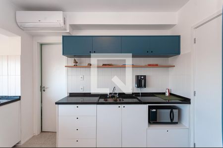 Cozinha de kitnet/studio para alugar com 1 quarto, 40m² em Perdizes, São Paulo