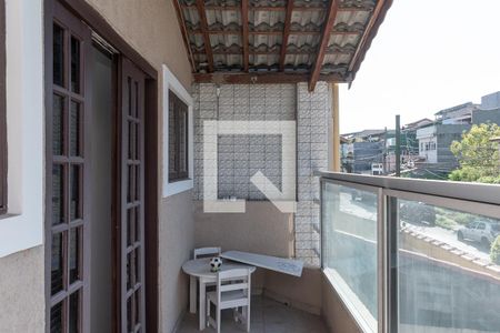 Varanda da Suíte 1 de casa para alugar com 4 quartos, 300m² em Parque Continental Ii, Guarulhos