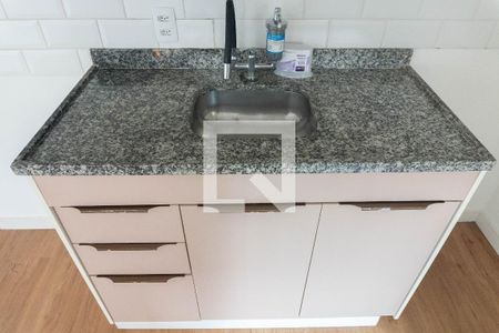 Sala/Cozinha de apartamento para alugar com 1 quarto, 25m² em Bela Vista, São Paulo