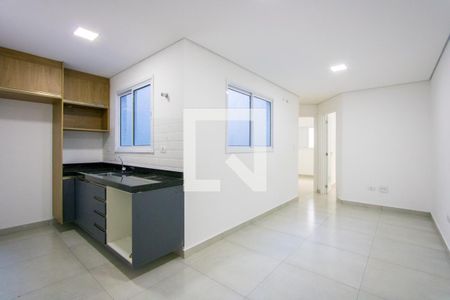 Sala de apartamento para alugar com 2 quartos, 92m² em Vila Pires, Santo André