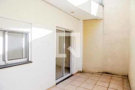Varanda - Quintal  da Sala de apartamento à venda com 3 quartos, 87m² em Santa Maria, Santo André