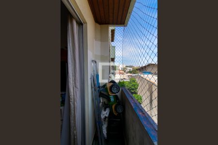 Varanda da Sala de apartamento para alugar com 2 quartos, 58m² em Chácara Belenzinho, São Paulo