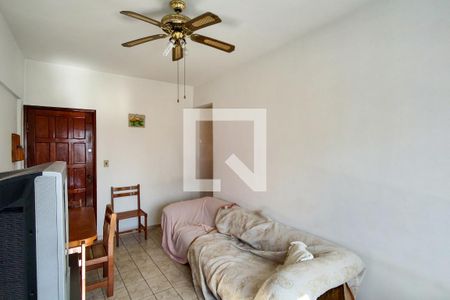 Sala de apartamento para alugar com 1 quarto, 61m² em Mirim, Praia Grande