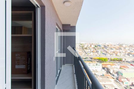 Varanda de apartamento à venda com 1 quarto, 28m² em Vila Tolstoi, São Paulo